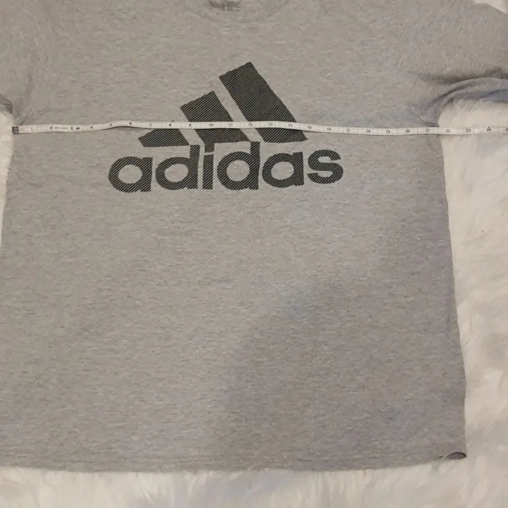 ADIDAS The Go To Tee Gray Size Large Mens